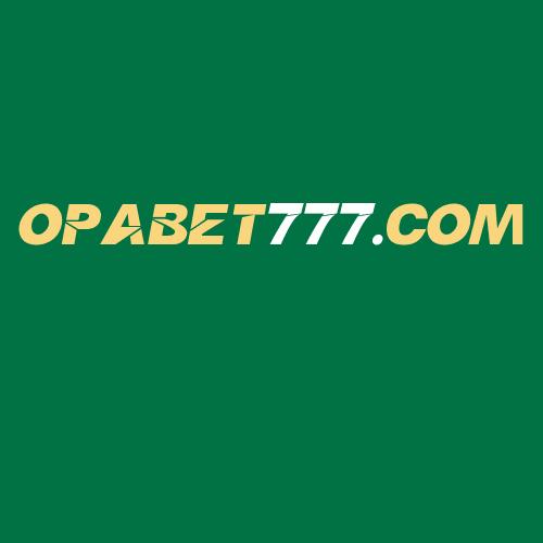 Logo da OPABET777